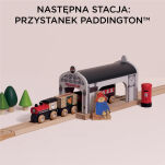 Drewniana kolejka Paddington zestaw 75 elementów tory pociąg Le Toy Van - 3