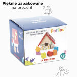 Drewniany sorter kształtów My little bird, zabawka edukacyjna, Le Toy Van - 5