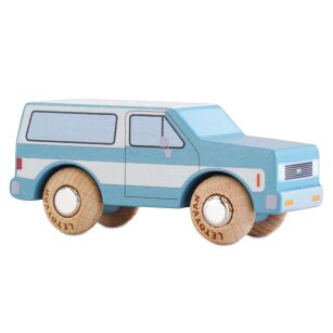 Kolekcjonerski samochodzik GT170 Chuck SUV drewniane auto Le Toy Van