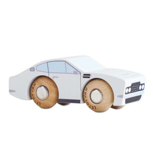 Kolekcjonerski samochodzik GT35 Aaron sportowe drewniane auto Le Toy Van