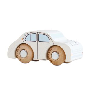 Kolekcjonerski samochodzik GT110 Rene osobowe drewniane auto Le Toy Van