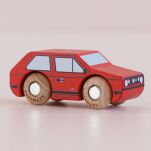Kolekcjonerski samochodzik GT50 Gary osobowe drewniane auto Le Toy Van - 3