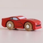 Kolekcjonerski samochodzik GT100 Jasper wyścigowe drewniane auto Le Toy Van - 3