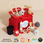 Drewniany zestaw lekarza, zabawka dla dzieci, odgrywanie ról, Le Toy Van - 4