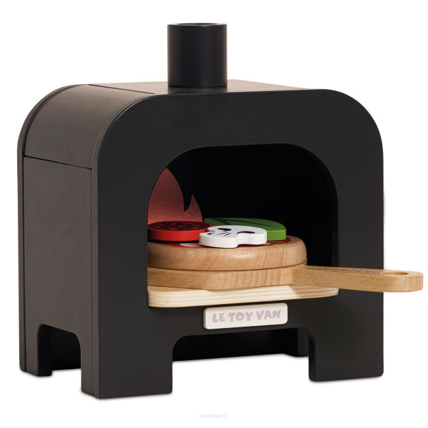Drewniany piec do pizzy i pizza zabawka dla dzieci gotowanie Le Toy Van