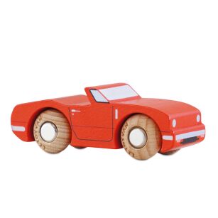 Kolekcjonerski samochodzik GT75 Marc kabriolet drewniane auto Le Toy Van