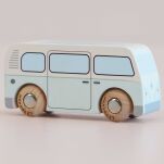 Kolekcjonerski samochodzik GT160 Daisy kamper drewniane auto Le Toy Van - 3