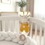 Przytulanka z pozytywką Muślinowa Żyrafa maskotka dla dzieci sigikid - 4