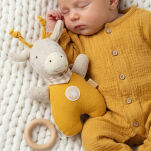 Przytulanka z pozytywką Muślinowa Żyrafa maskotka dla dzieci sigikid - 3