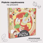 Drewniana pizza zabawka dla dzieci, odgrywanie ról, gotowanie, Le Toy Van - 4