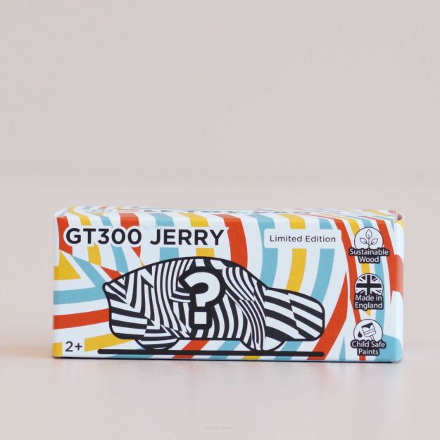 Kolekcjonerski samochodzik GT300 Jerry autko niespodzianka Le Toy Van