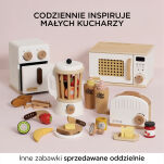 Drewniany air fryer zestaw zabawka dla dzieci akcesoria kuchenne Le Toy Van - 5