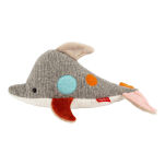 Pierwsza przytulanka Delfin patchwork maskotka zabawka dla dzieci sigikid - 3