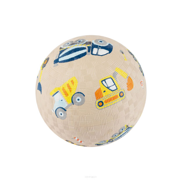 Gumowa piłka do zabawy Samochody 12 cm zabawka rozwojowa dla dzieci sigikid