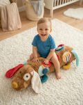 Zabawka rozwojowa poduszka Piesek XXL 80cm szeleścik grzechotka sigikid - 2