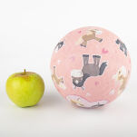 Gumowa piłka do zabawy Kucyki 17 cm zabawka rozwojowa dla dzieci sigikid - 3