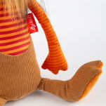 Pierwsza przytulanka Lew 32cm patchworkowa maskotka zabawka dzieci sigikid - 4