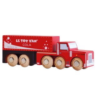 Kolekcjonerski samochodzik GT180 Toby ciężarówka drewniane auto Le Toy Van