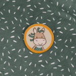 Pierwsza przytulanka komforter Kucyk zielony 26cm maskotka kocyk sigikid - 6