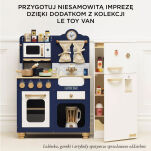 Duża drewniana kuchnia dla dzieci Oxford, zabawkowa kuchenka, Le Toy Van - 3
